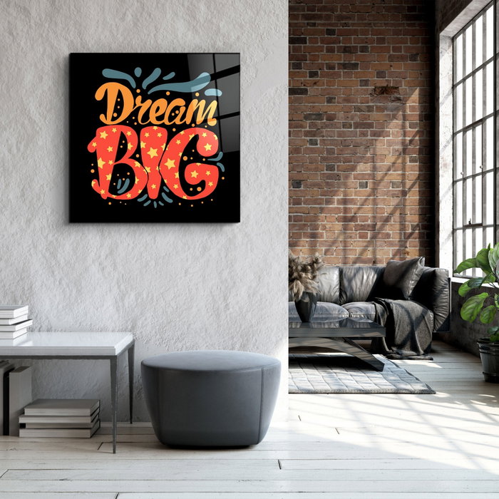 Wallity Cuadro Decorativo de Vidrio Templado 80 x 80 Multicolor